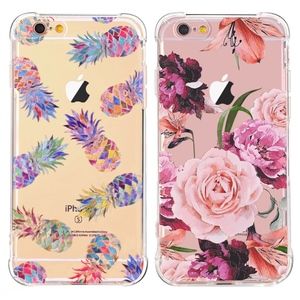 iPhone 6/6S Phone Cases Pineapple/Floral Patterns